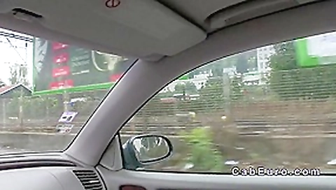 Fake taxi driver fucks blonde outdoor from behind Fake taxi driver fucks blonde outdoor from behind