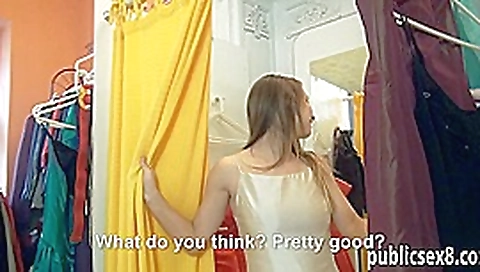 Amateur Czech girl pussy fucked in dressing room for cash Amateur Czech girl pussy fucked in dressing room for cash