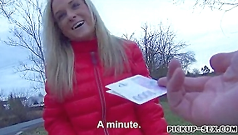 Czech girl Shanie Ryan picked up and drilled for money Czech girl Shanie Ryan picked up and drilled for money