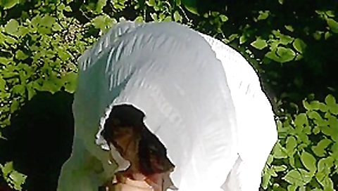 Innocent maid has sex outdoors Innocent maid has sex outdoors