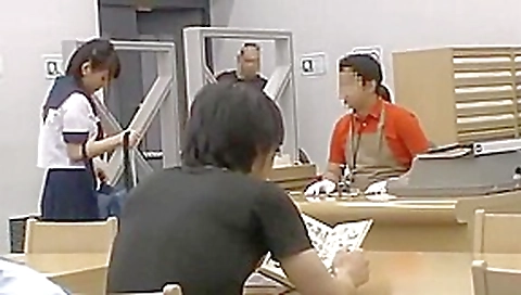 Japanese college girl with swimsuit get fucked and facial in library Japanese college girl with swimsuit get fucked and facial in library