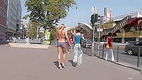 Blue Angel - Public Nude Paint 2 Blue Angel - Public Nude Paint 2
