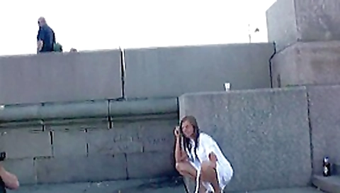 Nude in public 4 Nude in public 4