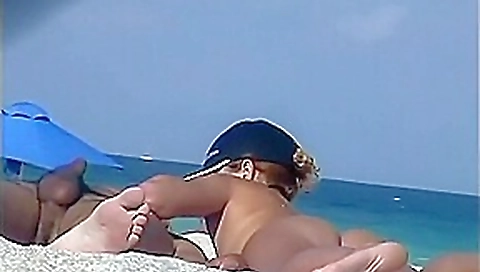 Chick caught on hidden webcam with no clothing on in a nudist beach camp Chick caught on hidden webcam with no clothing on in a nudist beach camp
