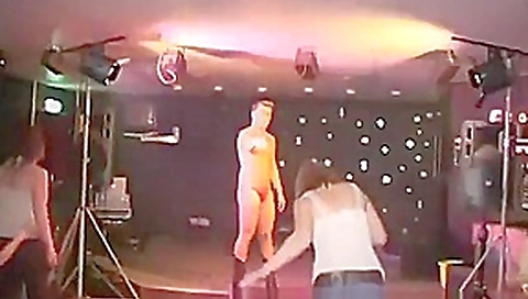 teen 18+ plays with her pussy at UK male strip show teen 18+ plays with her pussy at UK male strip show