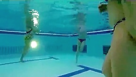 Handjob and Blowjob--Underwater Handjob and Blowjob--Underwater