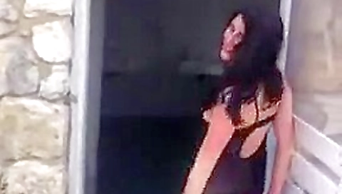 Amber - Psycho Pussy in Public toilet Amber - Psycho Pussy in Public toilet