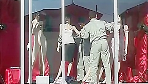 【time stop】naked japanese girls posingnaked in a store window(manekin) 【time stop】naked japanese girls posingnaked in a store window(manekin)