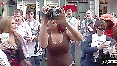 Mardi Gras Party Girls Flashing in Public - SpringbreakLife Mardi Gras Party Girls Flashing in Public - SpringbreakLife