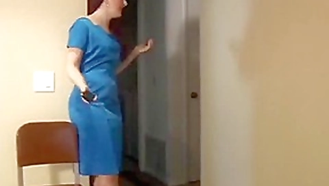 Blue dress woman Blue dress woman