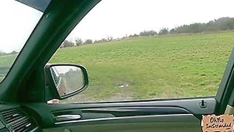 Eveline Dellai fucks inside the car Eveline Dellai fucks inside the car