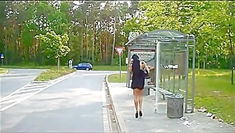 Deodorant stick pussy insertion in public Deodorant stick pussy insertion in public
