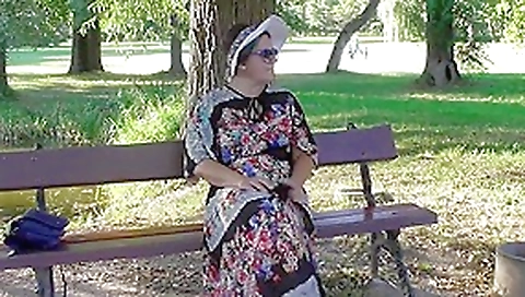 Hairy mature in transparent dress Hairy mature in transparent dress