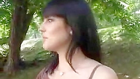 Brunette fucks unknow publicly for money Brunette fucks unknow publicly for money