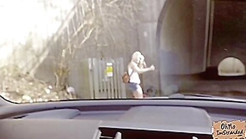 Sweet Cat tight pussy fucked in the car Sweet Cat tight pussy fucked in the car