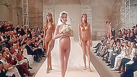 Ready to Wear nude fashion show finale Ready to Wear nude fashion show finale