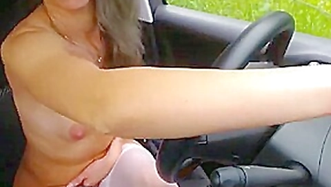 Milf streams outside fucks car stick shift 4 Milf streams outside fucks car stick shift 4