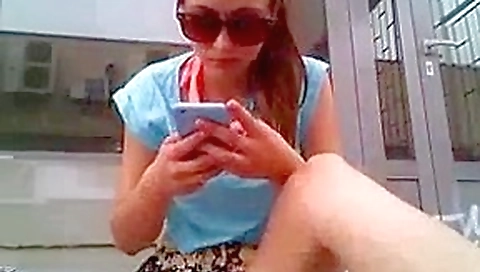 Naked girl in public Naked girl in public