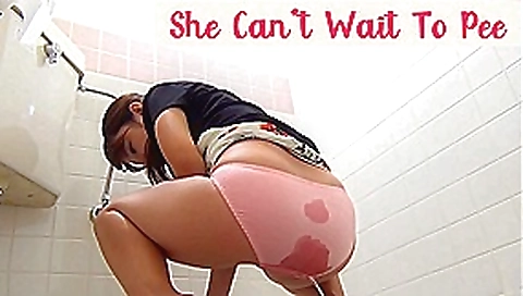 She Can't Wait To Pee - PissJapanTV She Can't Wait To Pee - PissJapanTV