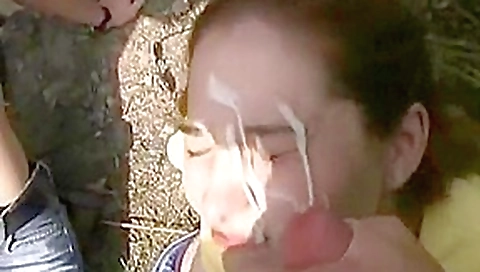 Cum over two junior girls outdoor Cum over two junior girls outdoor