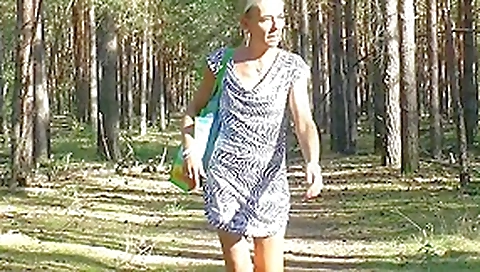 E-Stim outdoor ,Public flashing in wood, jerking off E-Stim outdoor ,Public flashing in wood, jerking off