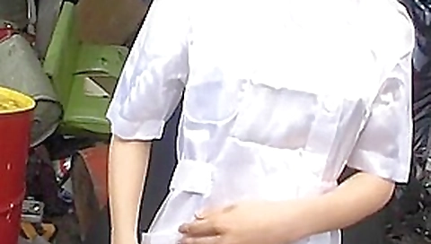 Amazing Japanese chick in Incredible Outdoor, Masturbation JAV movie