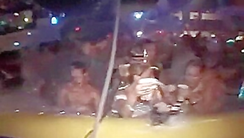 Extreme teen 18+ Tits At Wet Foam Party