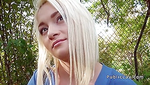 Dude fucks sexy amateur blonde outdoor Dude fucks sexy amateur blonde outdoor