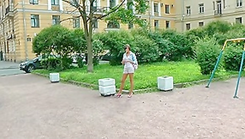 Sexy playgirl in white hose fucking Sexy playgirl in white hose fucking
