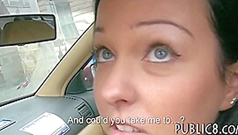 Female taxi driver paid a big amount of money for sex Female taxi driver paid a big amount of money for sex