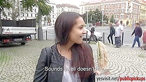 European Lili Devil screwed up in public European Lili Devil screwed up in public