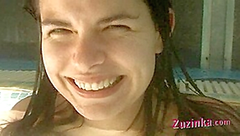 Orgasm in a swimming pool Orgasm in a swimming pool