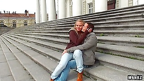 Coed Winter Gets Very Naughty In Public Coed Winter Gets Very Naughty In Public
