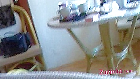 Zuzinka shows her pussy on the stairs Zuzinka shows her pussy on the stairs