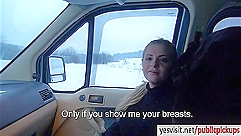 Czech slut Alexa boned in a car for cash Czech slut Alexa boned in a car for cash