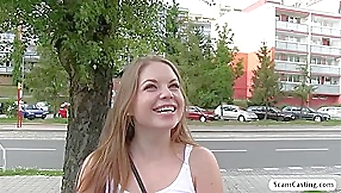 Russian hot chick Alessandra gets fucked by the fake agent in the bushes Russian hot chick Alessandra gets fucked by the fake agent in the bushes