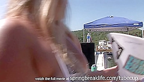 SpringBreakLife Video: Topless Binge Drinking SpringBreakLife Video: Topless Binge Drinking