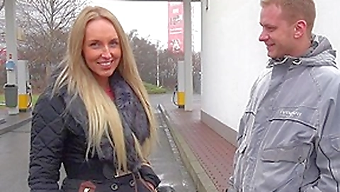 Hot blonde slut fucks in public Hot blonde slut fucks in public