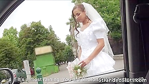 Amirah a runaway bride gets fucked hard on a lonely street Amirah a runaway bride gets fucked hard on a lonely street