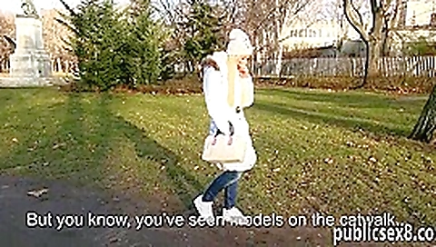 Cute blonde Eurobabe fucked in the woods for money Cute blonde Eurobabe fucked in the woods for money