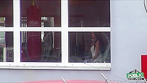 Sexy Nadine let the hunk dude fuck her hard for a couple bucks Sexy Nadine let the hunk dude fuck her hard for a couple bucks