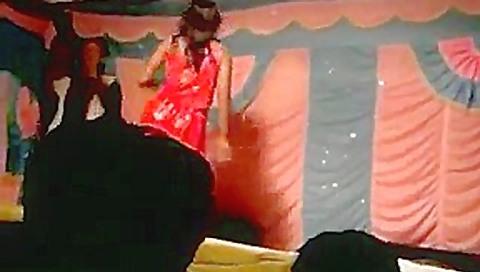 Desi bhabhi dances nude on stage in public Desi bhabhi dances nude on stage in public