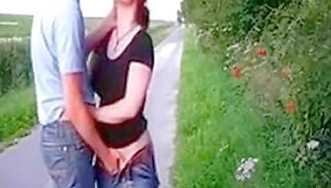 Dilettante Pair Fucking On Side Of A Public Road Dilettante Pair Fucking On Side Of A Public Road