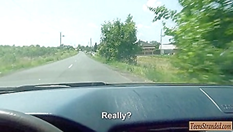 Naughty couple hard fucking in the car while being filmed Naughty couple hard fucking in the car while being filmed