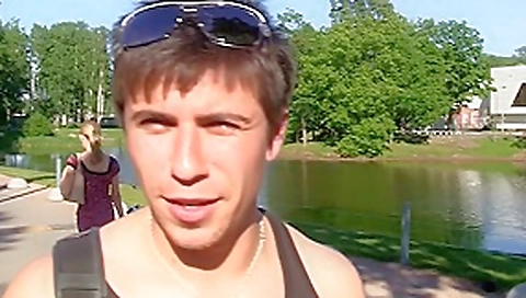 Albina in cute gal with lovely face in outdoor sex video Albina in cute gal with lovely face in outdoor sex video