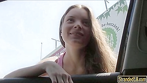 Pretty amateur teen 18+ Anita B nailed and jizzed on by stranger Pretty amateur teen 18+ Anita B nailed and jizzed on by stranger