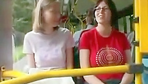 Oeffentlicher Nahverkehr ! Fuck in a public Bus ! Oeffentlicher Nahverkehr ! Fuck in a public Bus !
