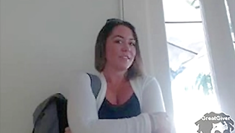 Plump slut with huge tits masturbates on webcam Plump slut with huge tits masturbates on webcam