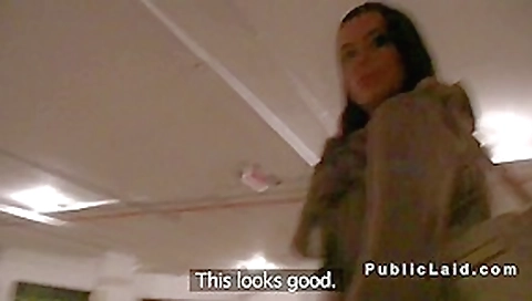 Beautiful ass and big tits babe banged in public Beautiful ass and big tits babe banged in public